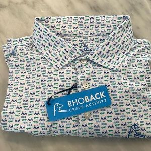 Rhoback golf polo XL